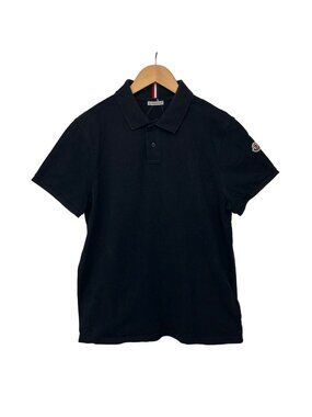 Moncler | Shirts | Moncler Maglia Polo Manica Corta Navy Tipped